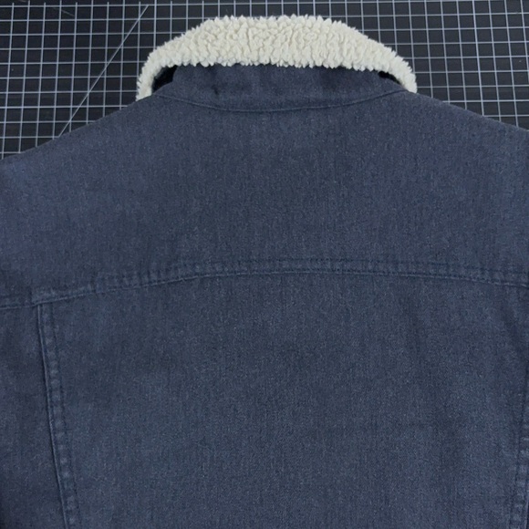 LEVI MENS SHERPA TRUCKER JACKET size large - Picture 14 of 14